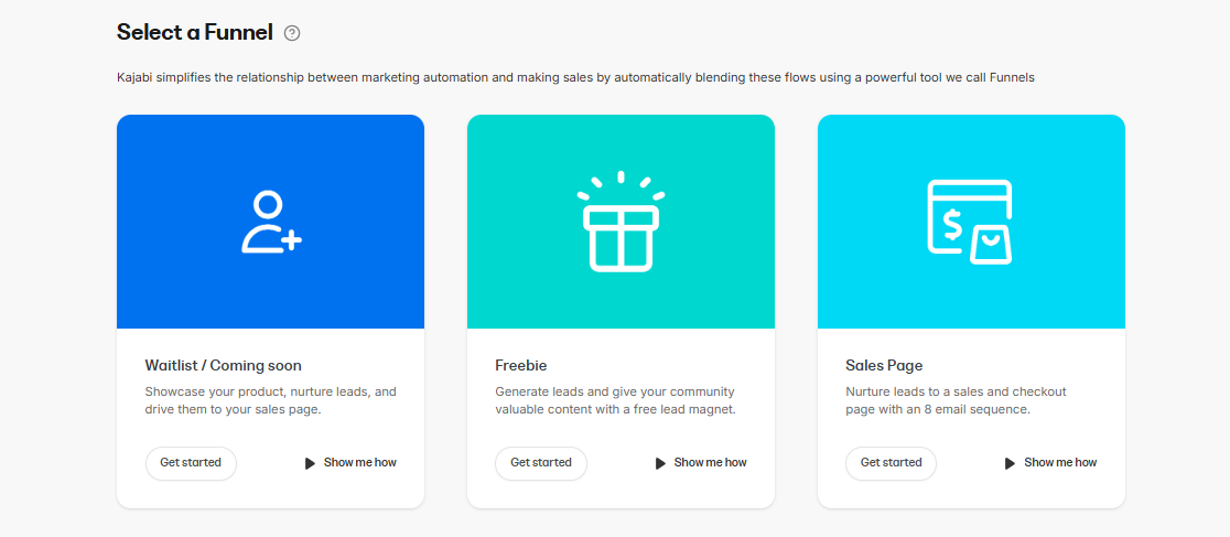 Kajabi's marketing automation feature